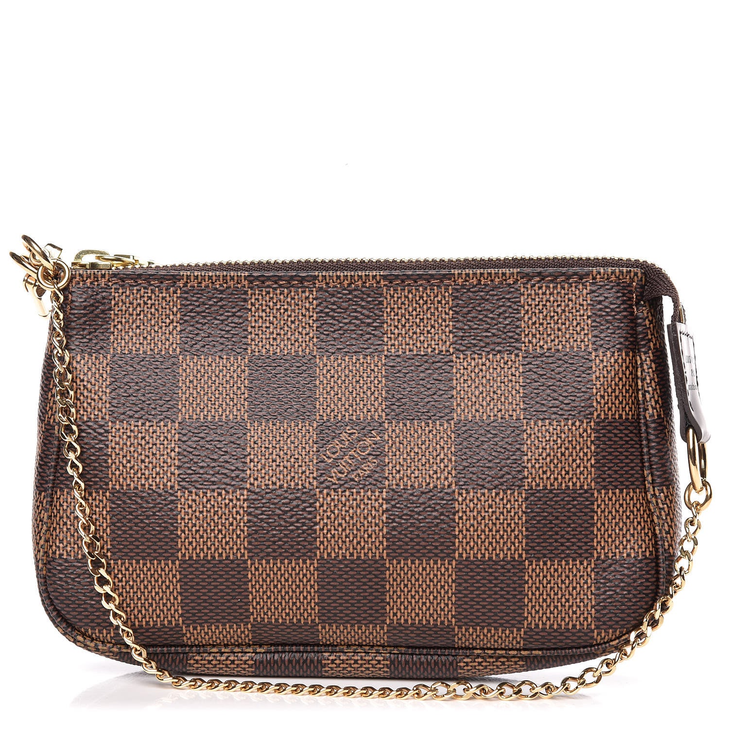 Louis Vuitton Damier Ebene Mini Pochette Accessories 1 of 9