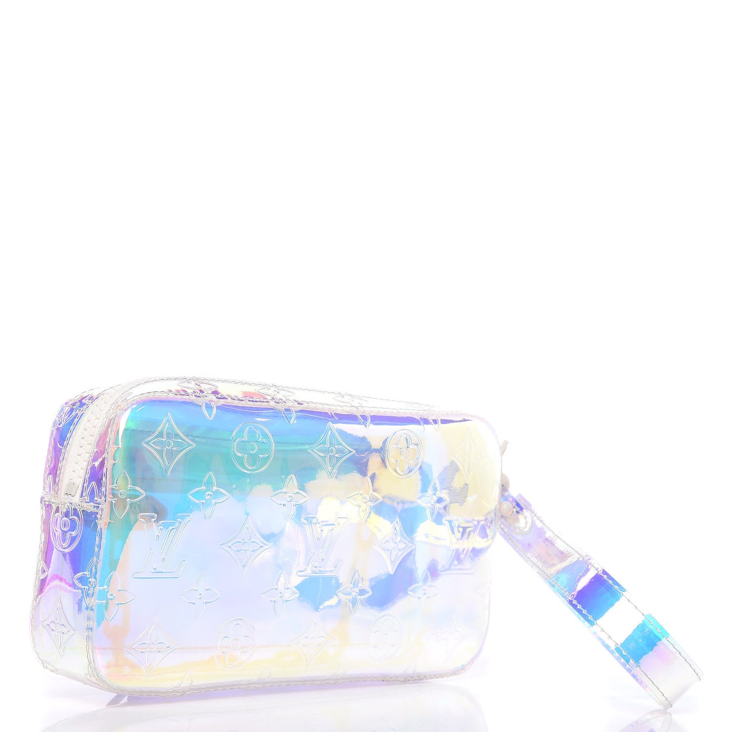 PVC Monogram Pochette Volga Iridescent Prism