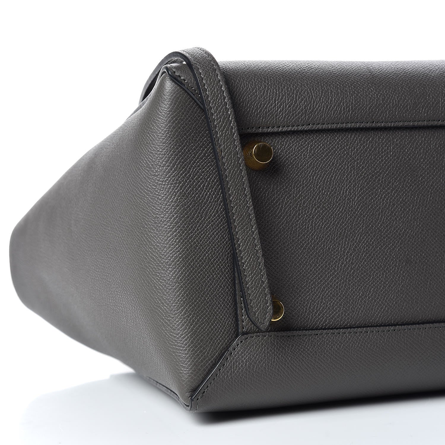 Celine Grained Calfskin Mini Belt Bag Grey 6 of 10