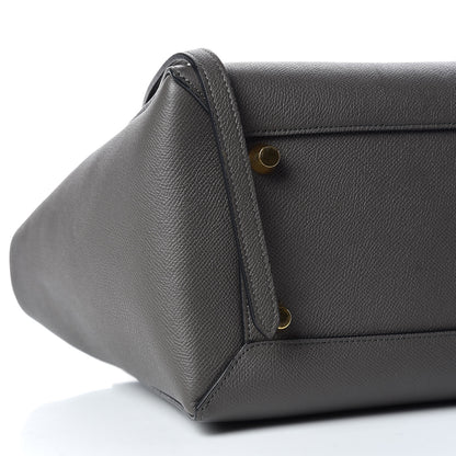 Celine Grained Calfskin Mini Belt Bag Grey 6 of 10