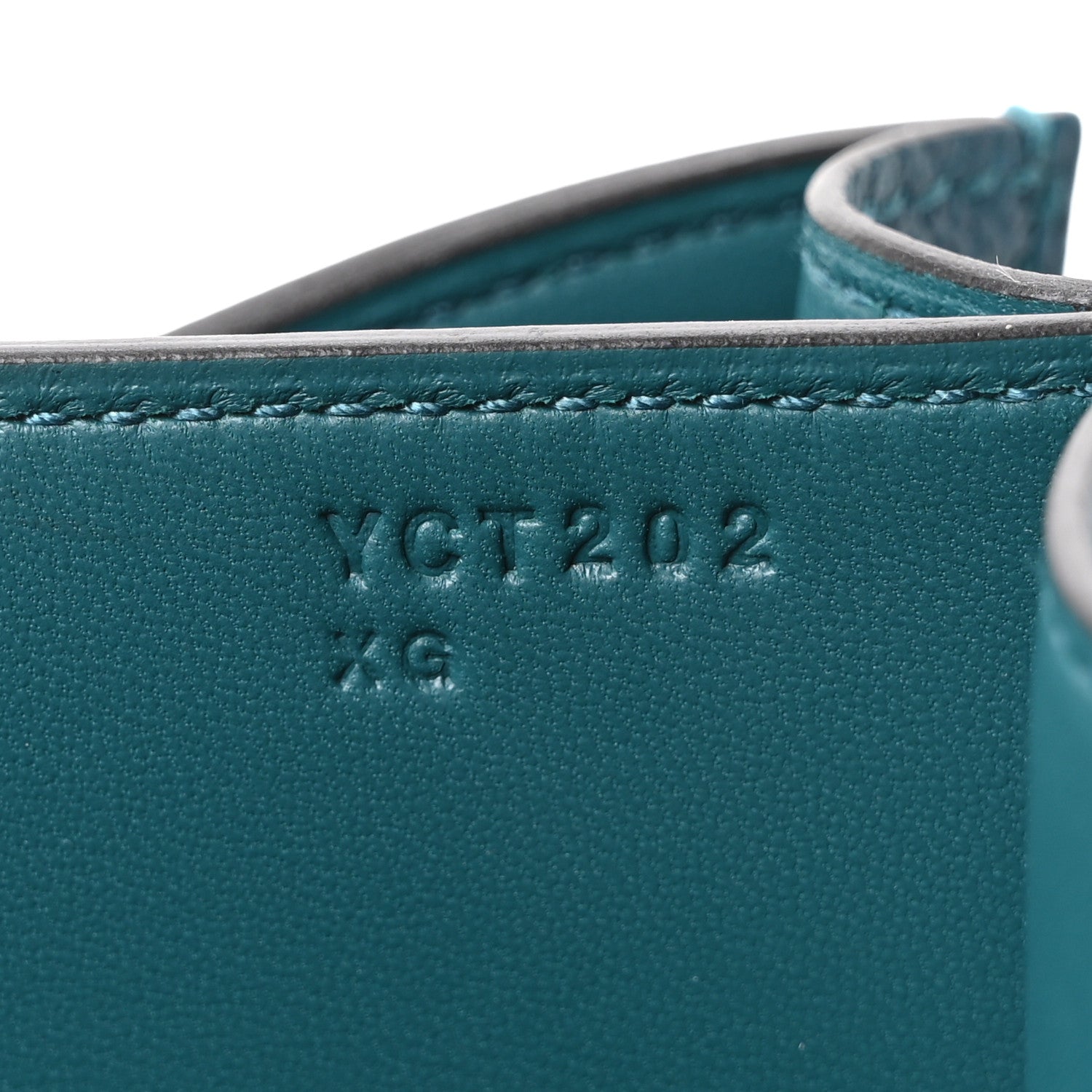 Hermes Epsom Enamel Constance 24 Vert Bosphore 7 of 11