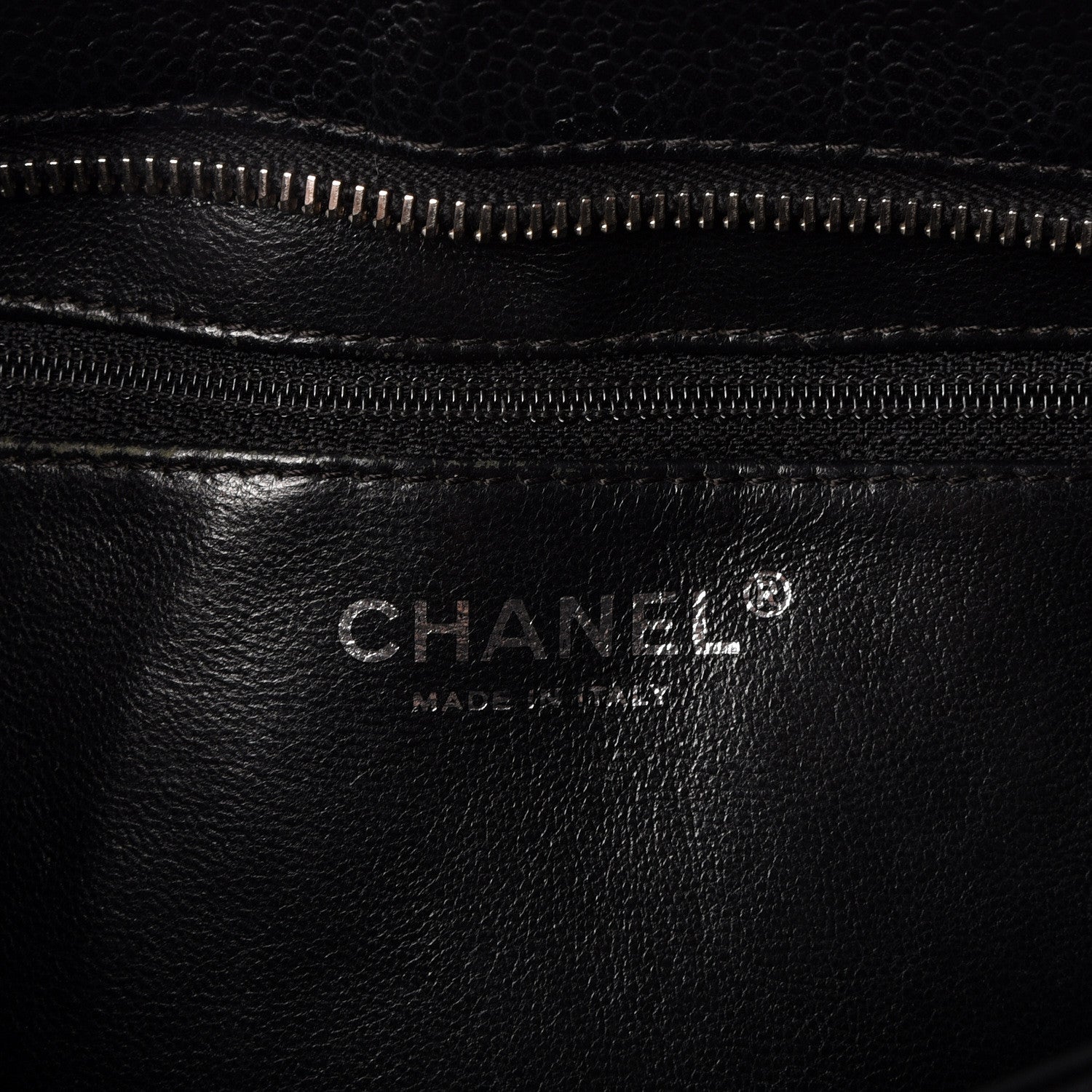 Chanel Caviar Quilted Medallion Tote Black 7 of 9