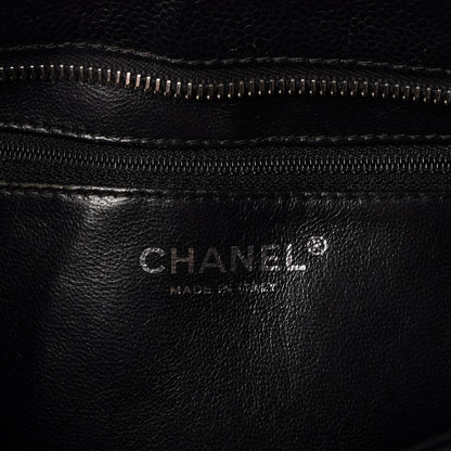 Chanel Caviar Quilted Medallion Tote Black 7 of 9