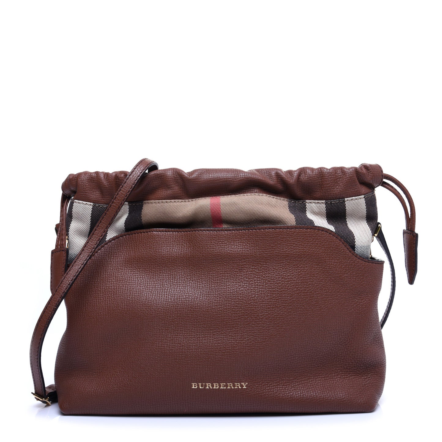 Calfskin House Check Little Crush Tan