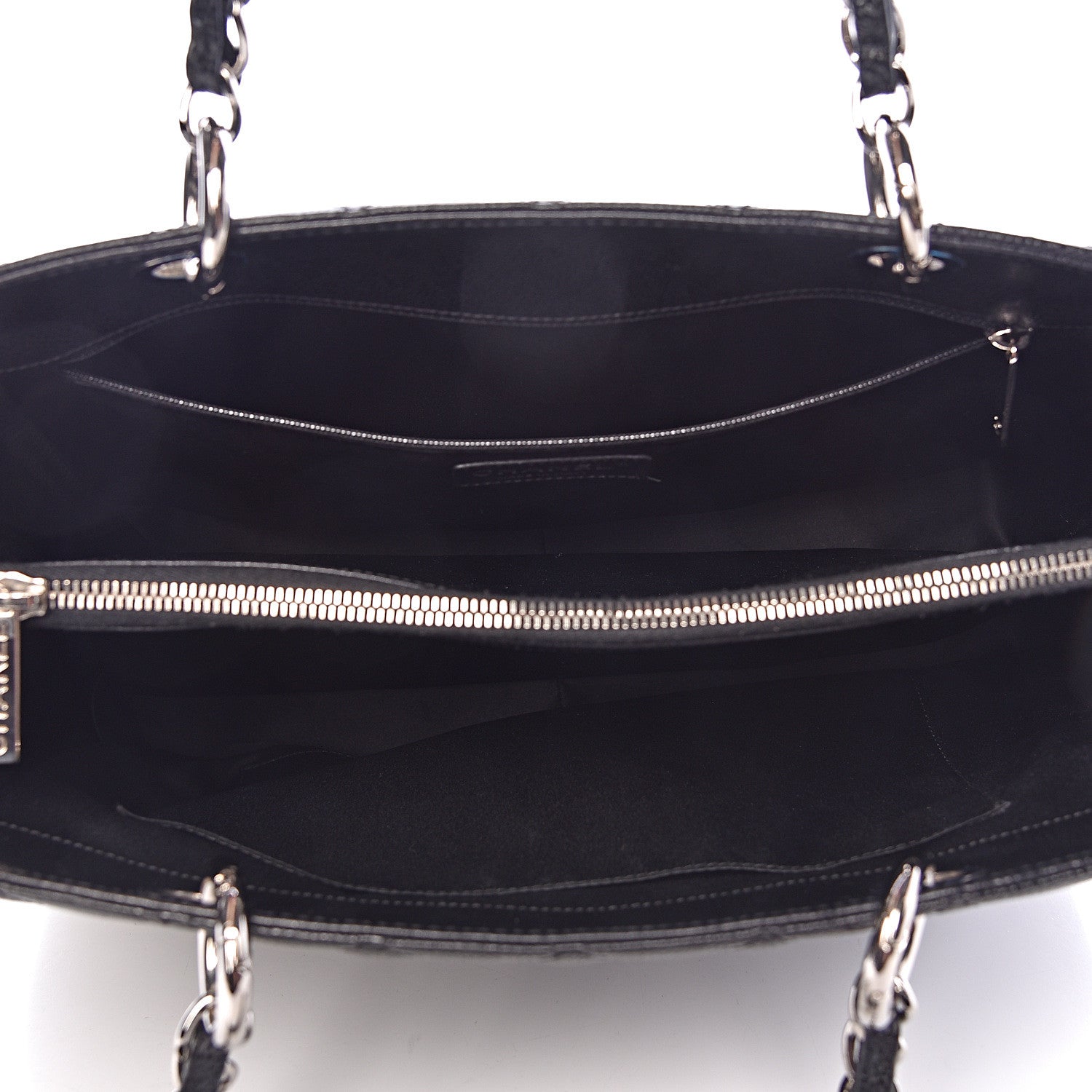 Chanel Caviar Quilted Grand Shopping Tote GST Black 5 of 18