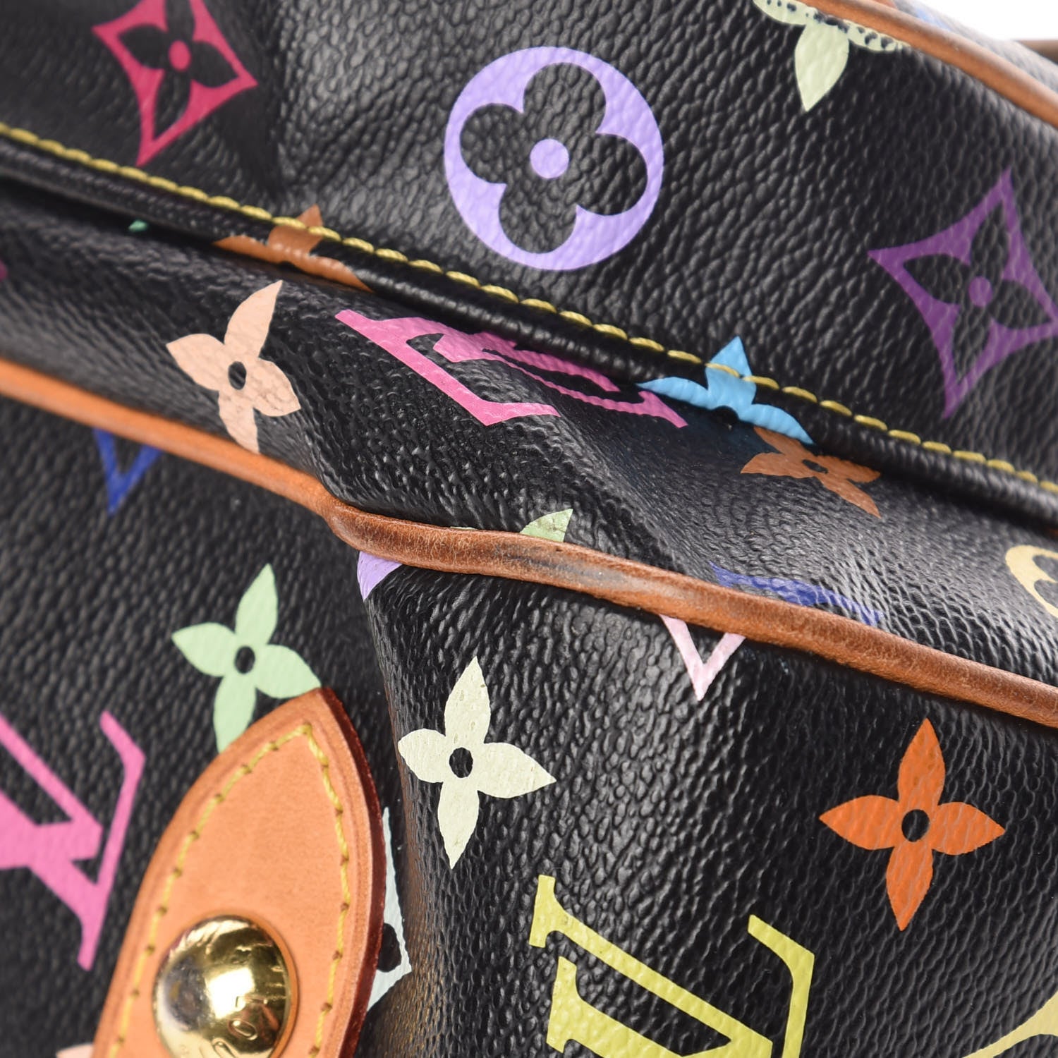 Louis Vuitton Monogram Multicolor Rita Black 12 of 17