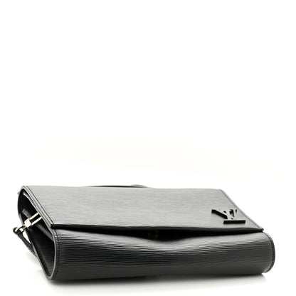 Louis Vuitton Epi Clery Black 4 of 10