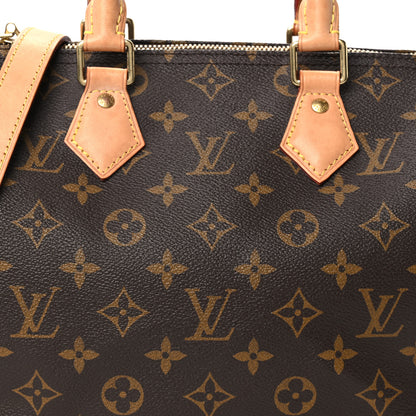 Louis Vuitton Monogram Speedy Bandouliere 25 8 of 10