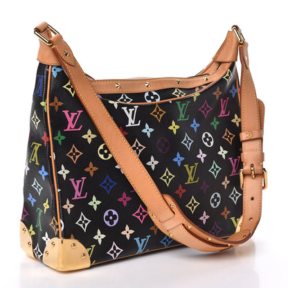 Louis Vuitton Monogram Multicolor Boulogne Black 3 of 11