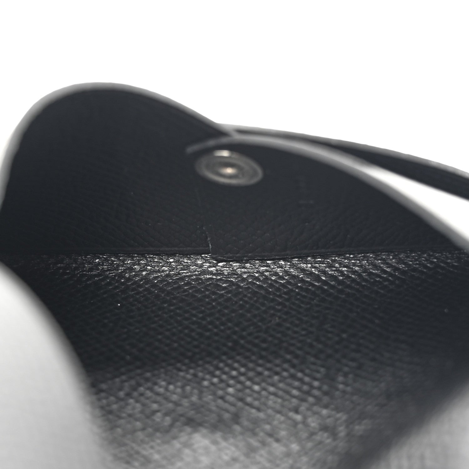 Hermes Epsom Calvi Card Case Black 5 of 8