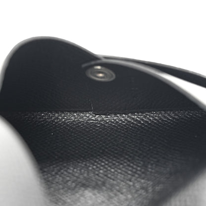 Hermes Epsom Calvi Card Case Black 5 of 8