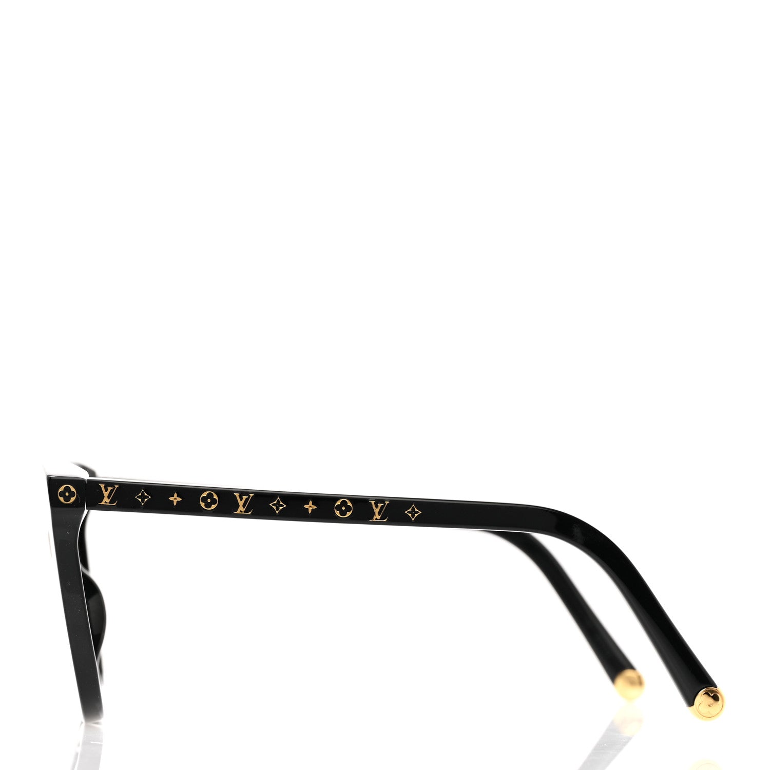 Louis Vuitton Acetate My Monogram Light Cat Eye Sunglasses Z1657W Black 3 of 7