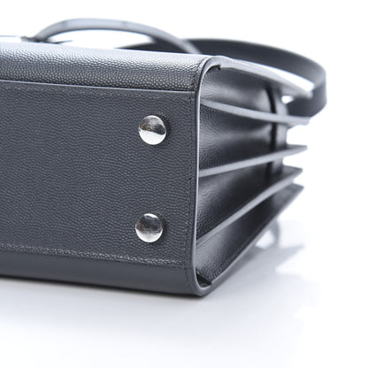 Saint Laurent Grain De Poudre Nano Sac De Jour Dark Smog 10 of 11