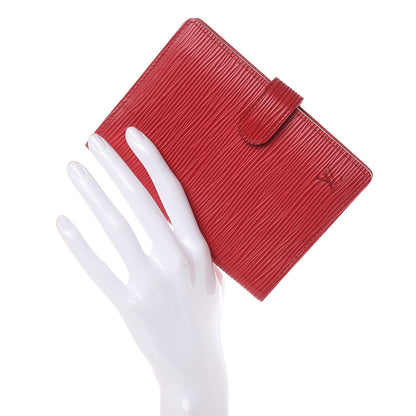 Louis Vuitton Epi Small Ring Agenda Cover Castillan Red 2 of 7