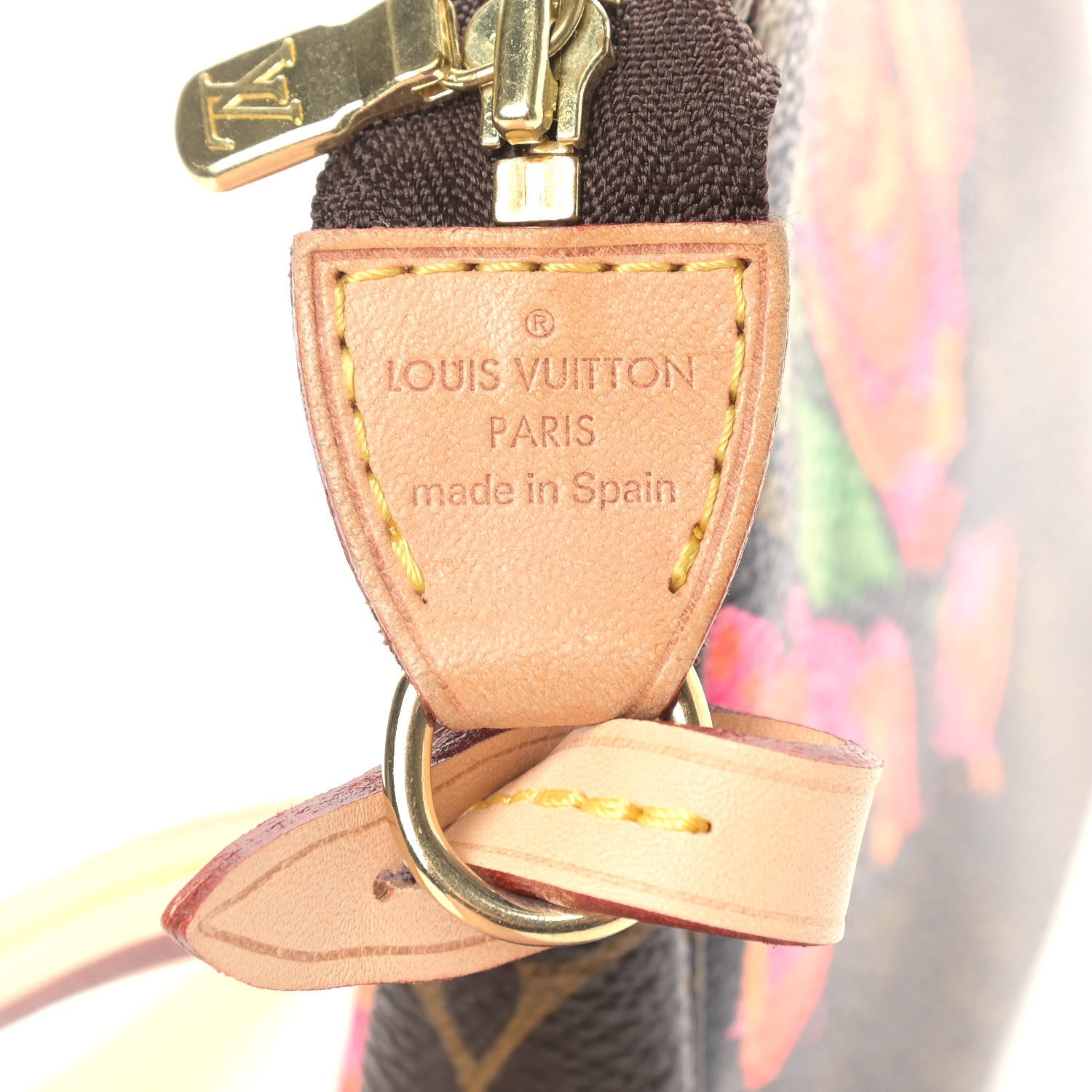 Louis Vuitton Monogram Roses Pochette Accessories 6 of 11