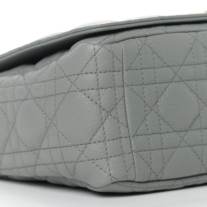 Christian Dior Lambskin Cannage Large Caro Bag Grey 8 of 9
