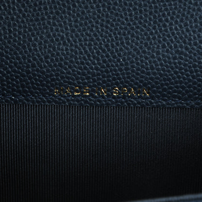 Chanel Caviar Quilted Card Holder Dark Blue 7 of 8