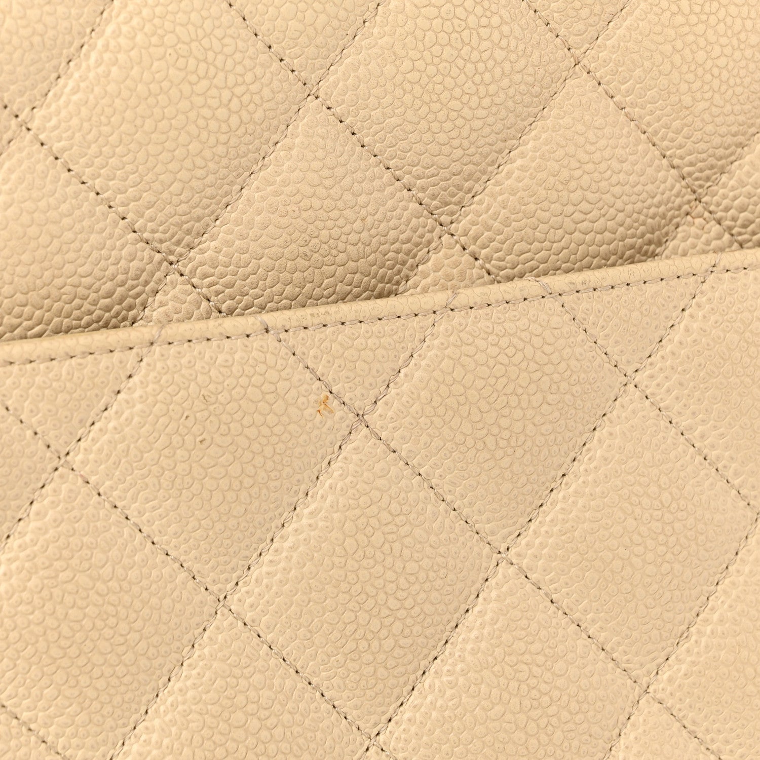 Chanel Caviar Quilted Medallion Tote Light Beige 15 of 18