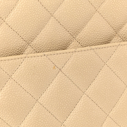 Chanel Caviar Quilted Medallion Tote Light Beige 15 of 18
