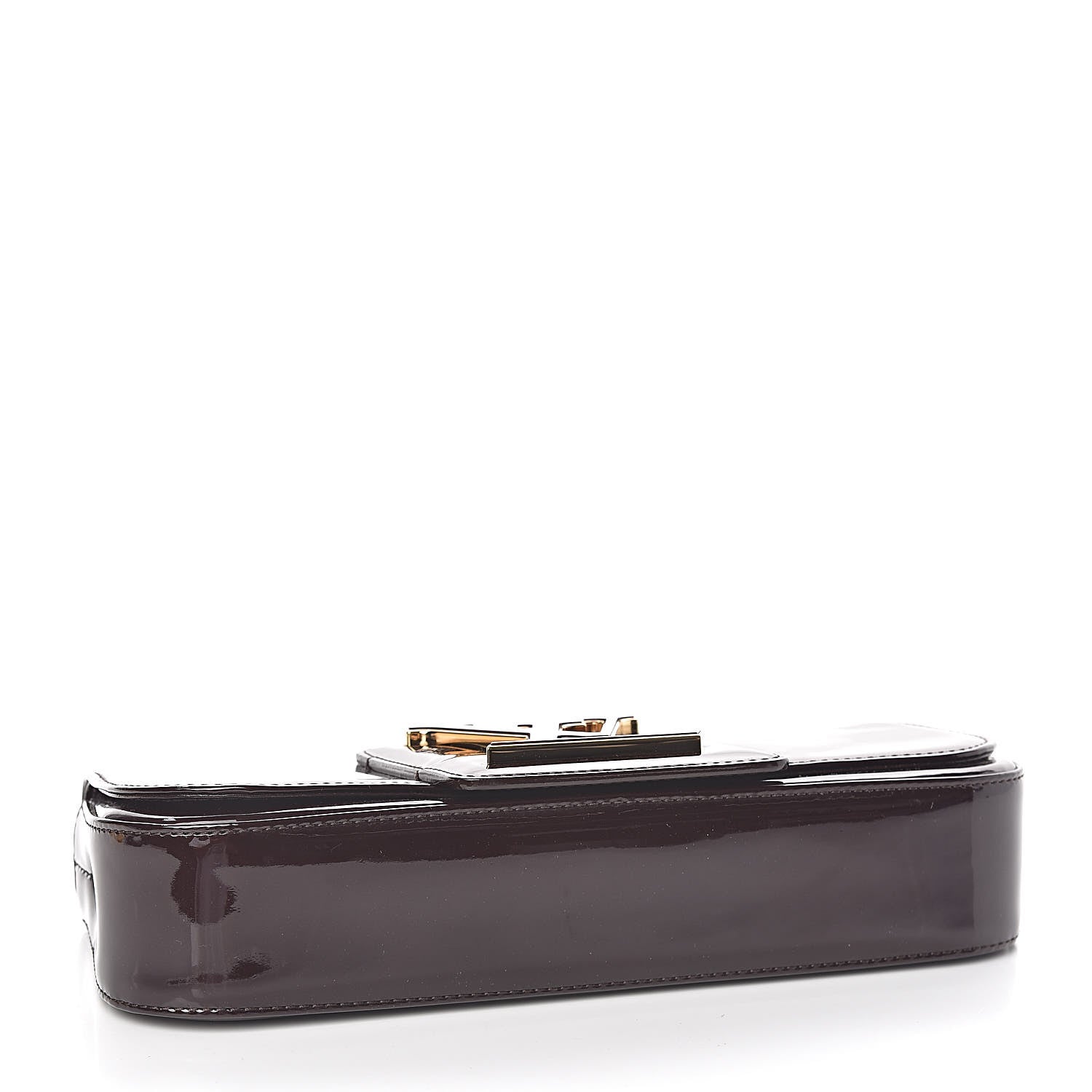 Louis Vuitton Patent Sobe Clutch Amarante 4 of 6