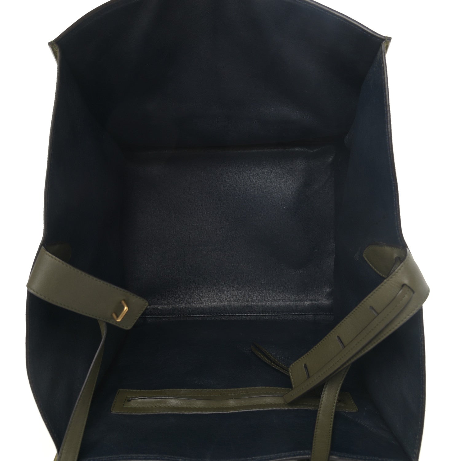Celine Suede Medium Phantom Luggage Olive 4 of 15