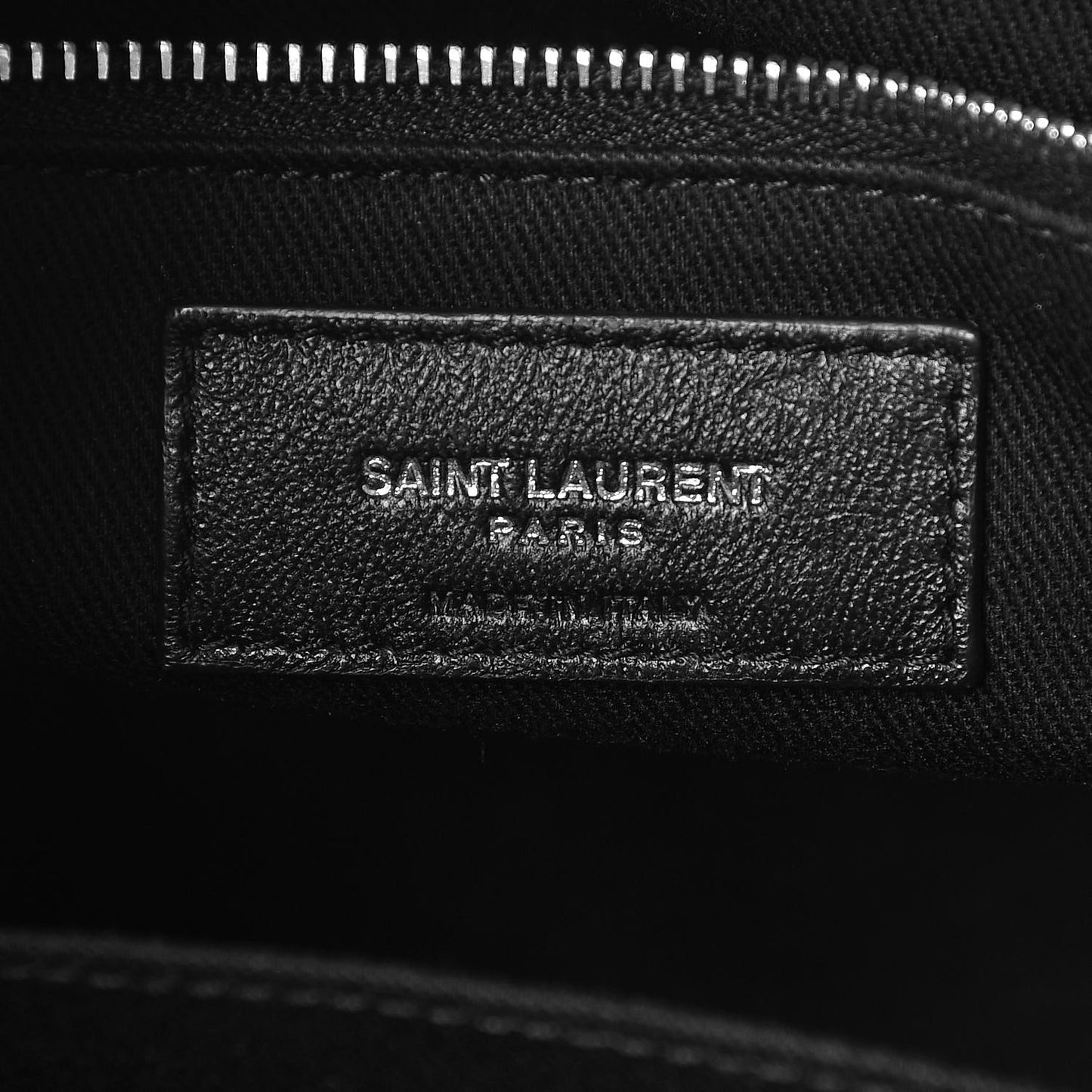 Grained Calfskin Baby Supple Sac De Jour Black