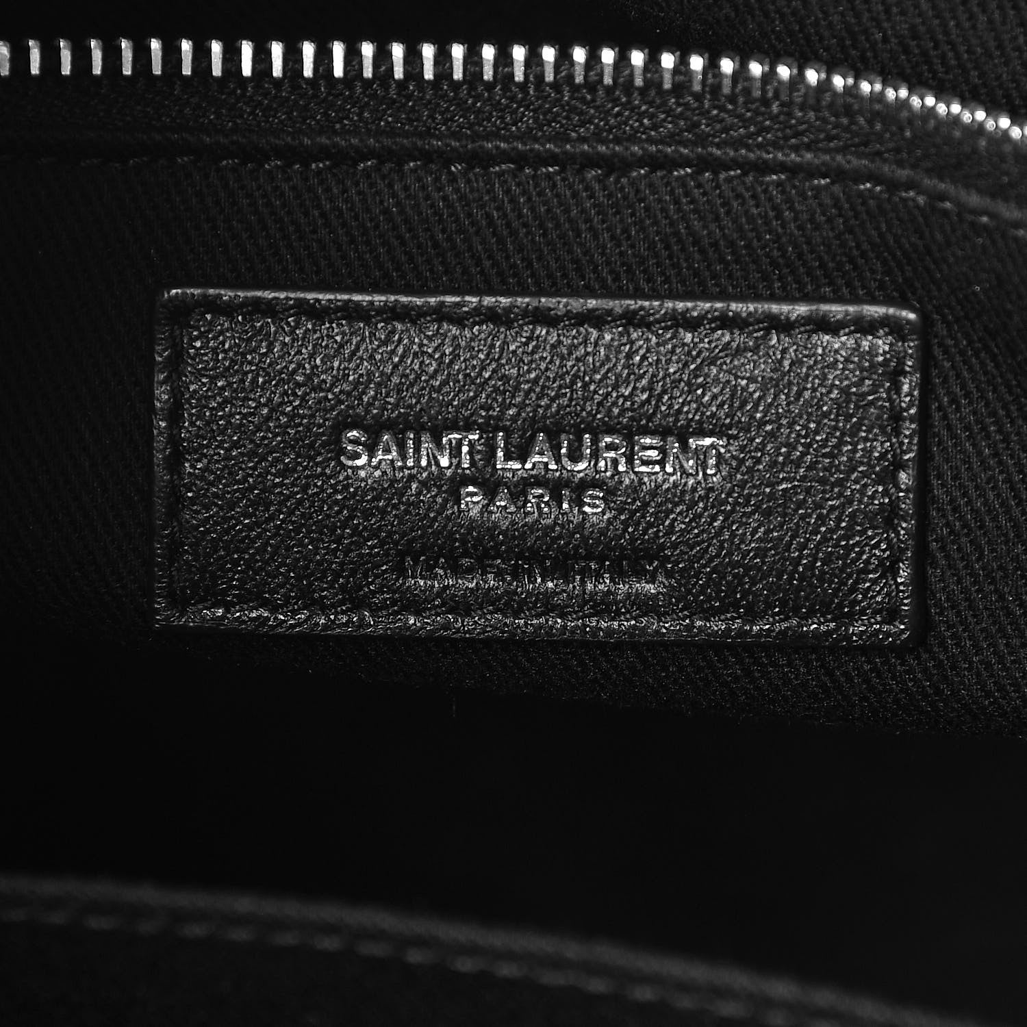 Saint Laurent Grained Calfskin Baby Supple Sac De Jour Black 7 of 14