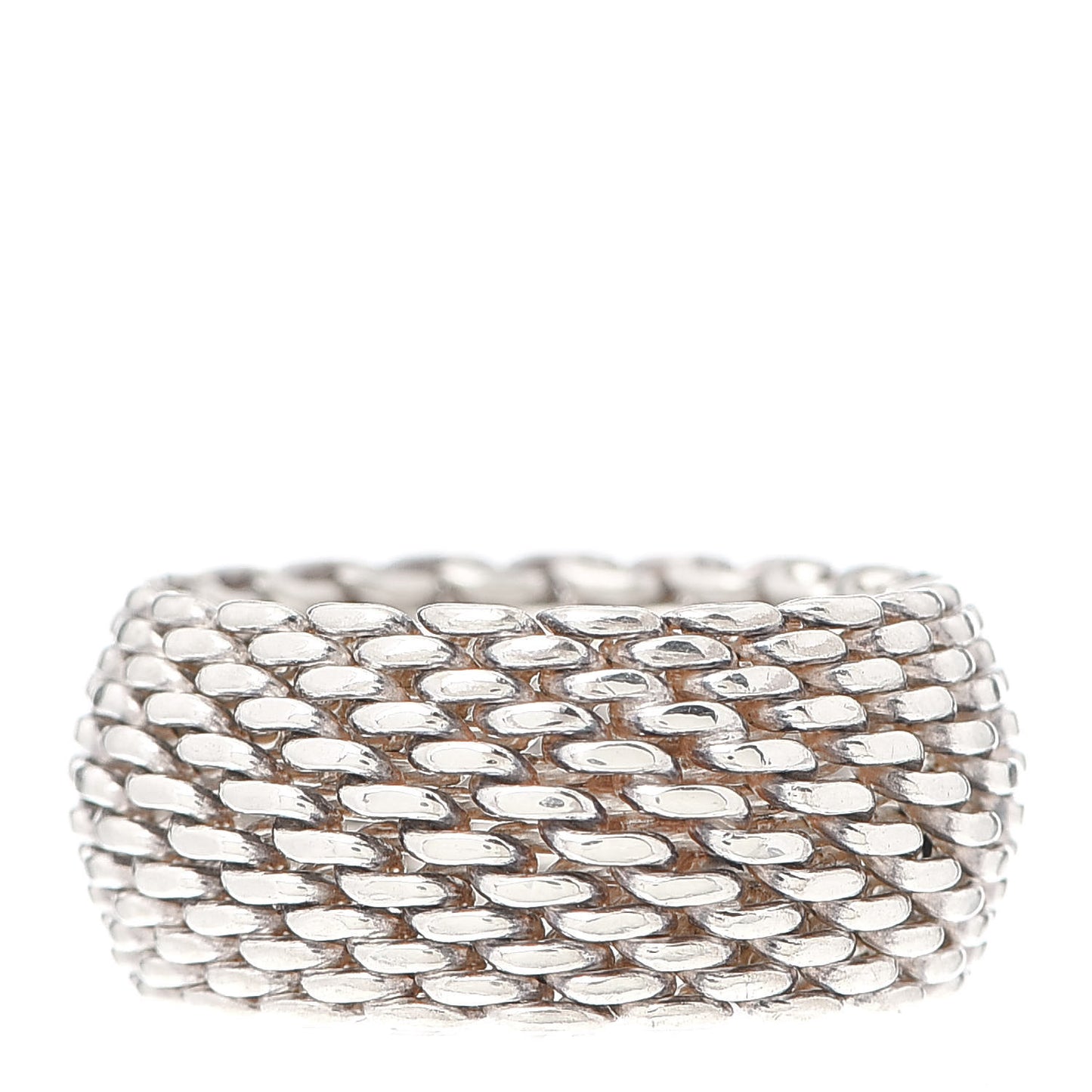 Sterling Silver Somerset Mesh Ring 49 5
