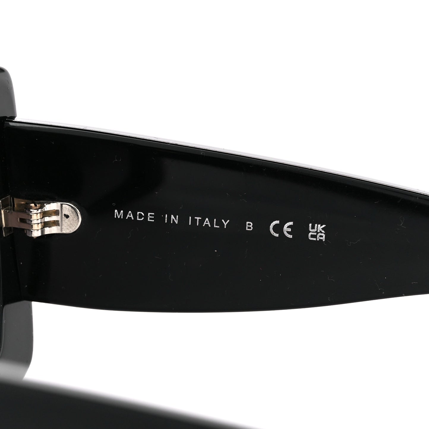 Acetate Rectangle Sunglasses 5435 Black