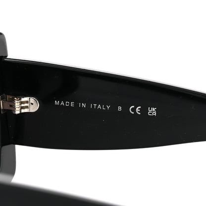 Chanel Acetate Rectangle Sunglasses 5435 Black 6 of 8
