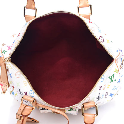 Louis Vuitton Monogram Multicolor Keepall 45 White 5 of 18
