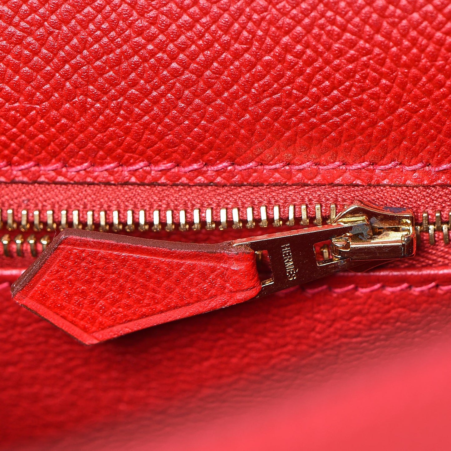 Epsom Kelly Sellier 28 Rouge Casaque