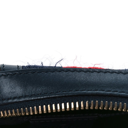 Gucci Monogram Web Small Cosmetic Case Navy 10 of 10