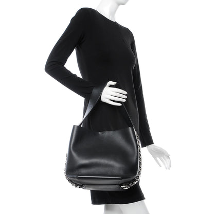 Givenchy Calfskin Infinity Bucket Bag Black 2 of 7
