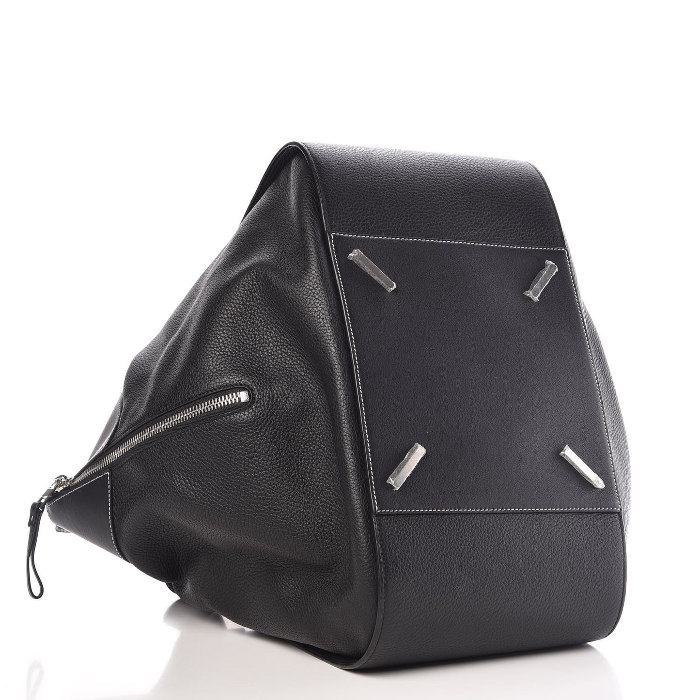 Calfskin Extra Large Hammock Shoulder Bag Black