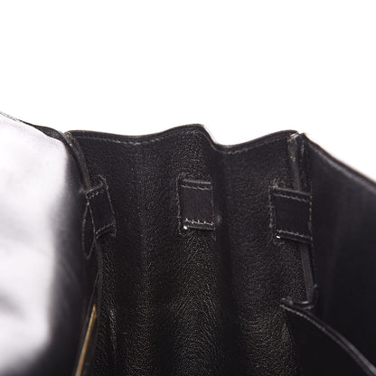 Hermes Box Kelly Retourne 40 Black 25 of 36