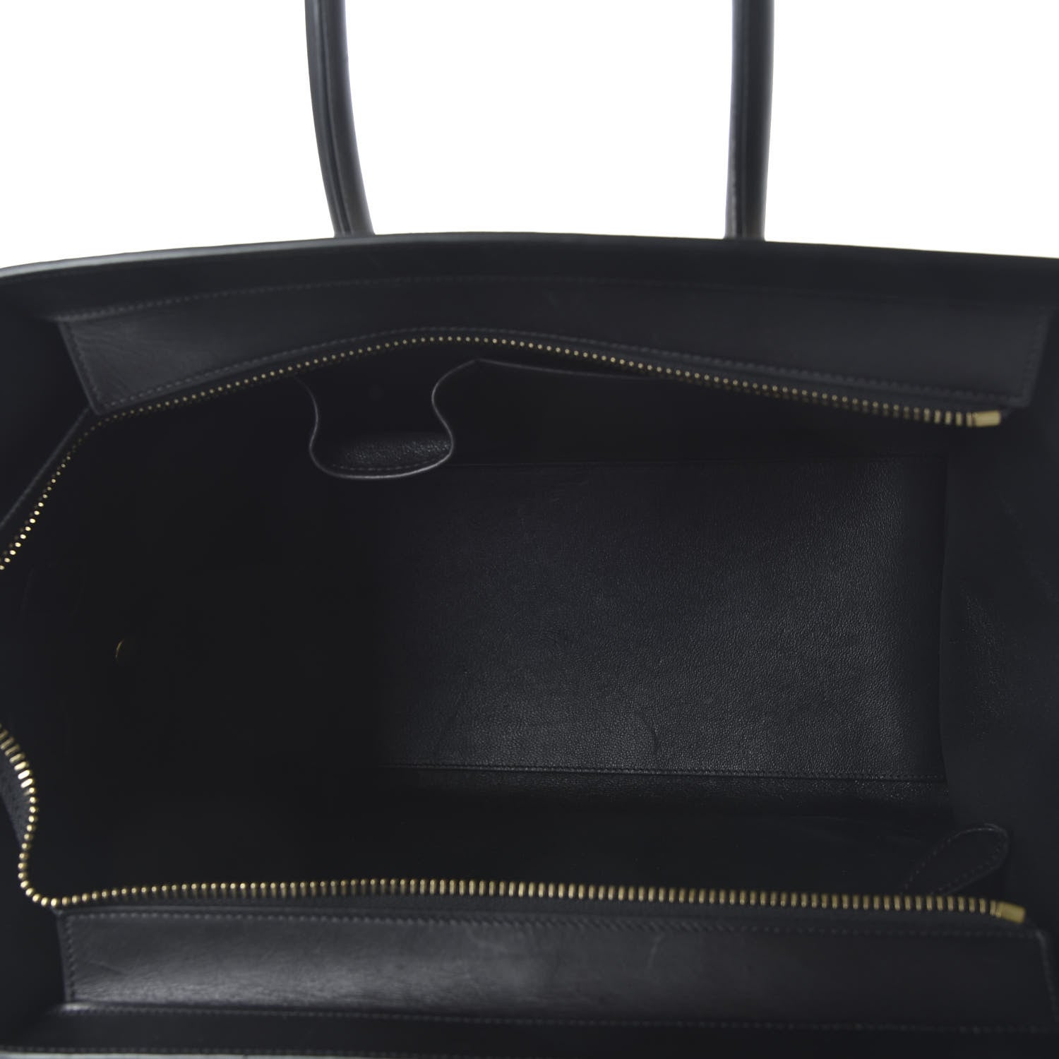 Celine Satin Calfskin Mini Tri-Color Luggage Seashell 5 of 9