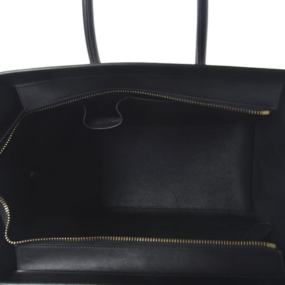 Celine Satin Calfskin Mini Tri-Color Luggage Seashell 5 of 9