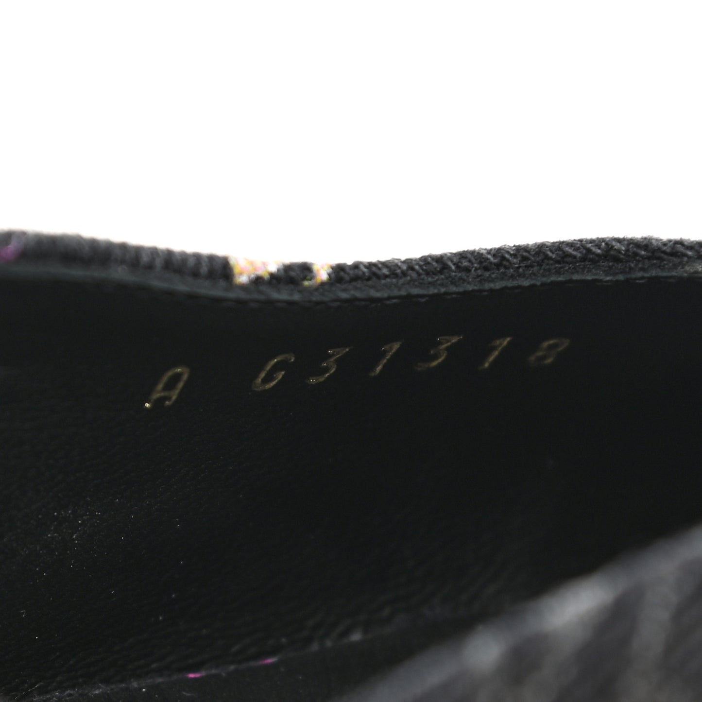 Denim Cap Toe Denim Mood Slingback Pumps 35 Black Multicolor