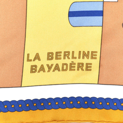 Hermes Silk La Berline Bayadere Scarf 90 4 of 7