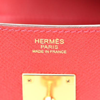 Hermes Epsom Birkin 30 Rouge Casaque 6 of 12