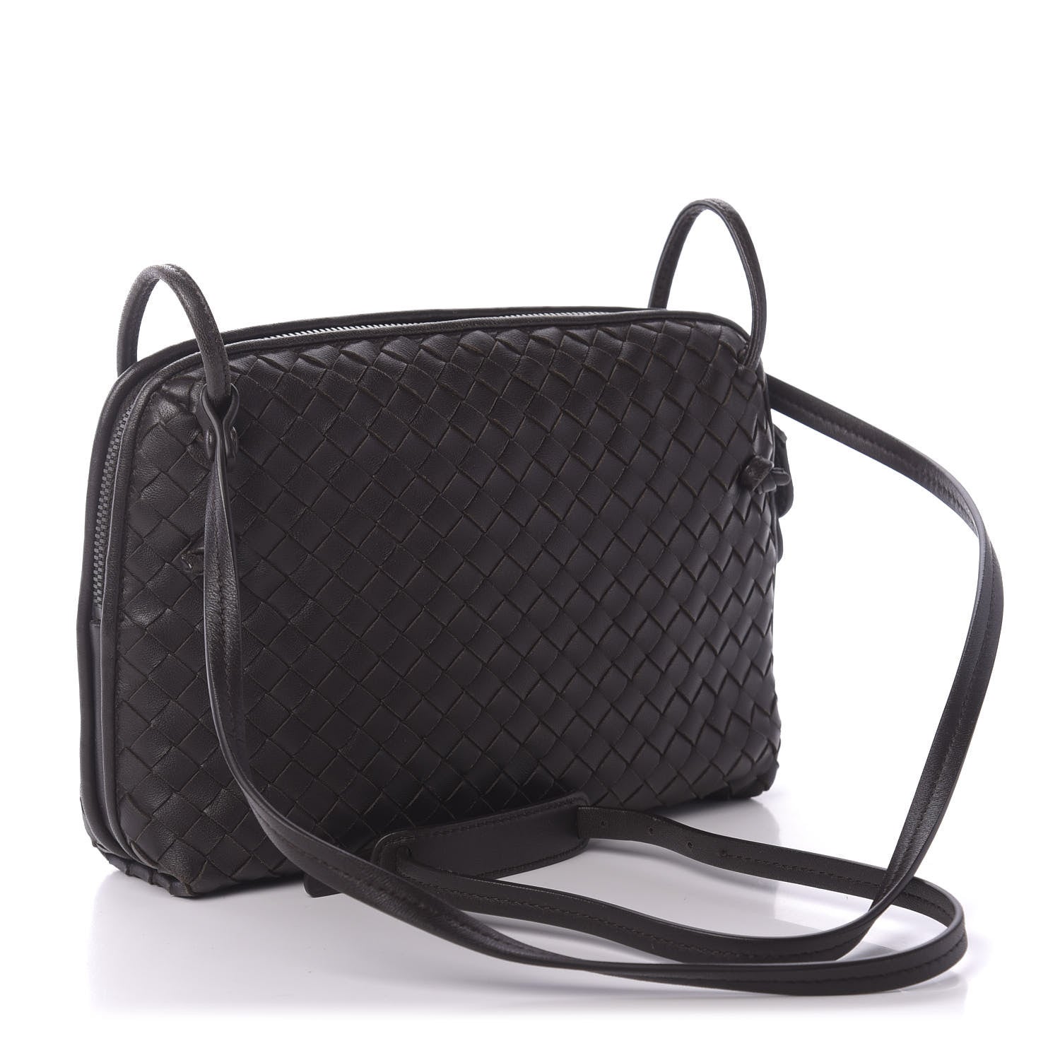 Bottega Veneta Nappa Intrecciato Nodini Bag Espresso 2 of 8