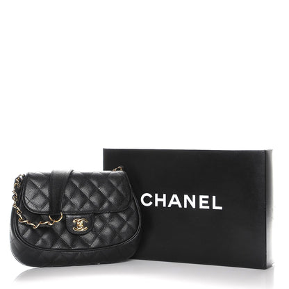 Chanel Caviar Quilted Flap Shoulder Bag Black 8 of 8