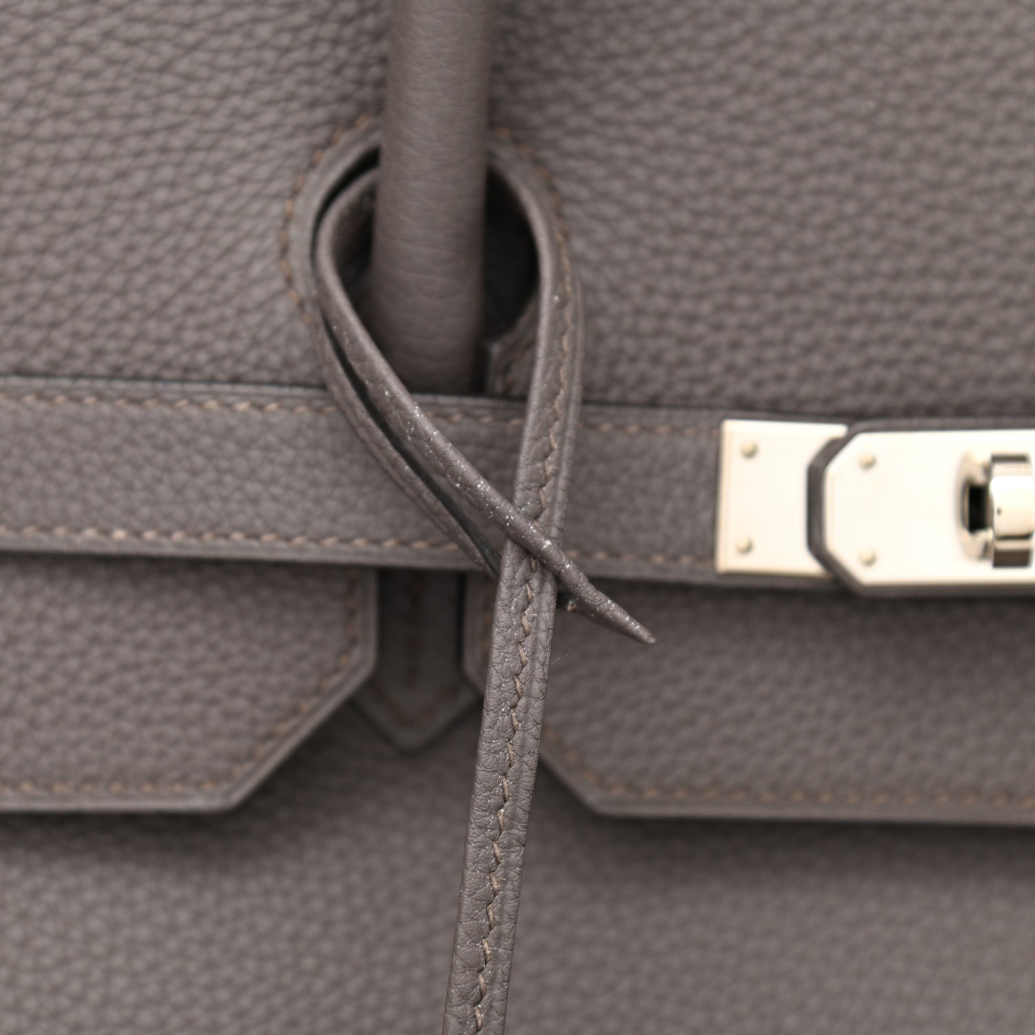 Hermes Togo Birkin 40 Etain 11 of 18