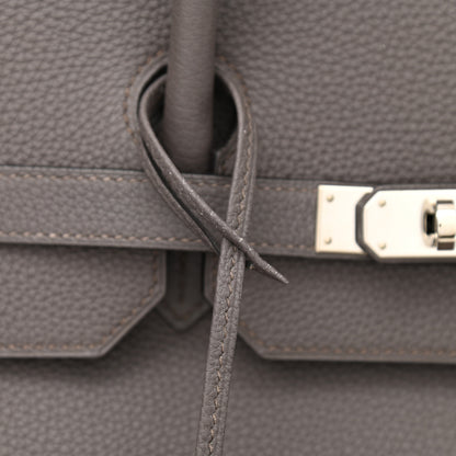Hermes Togo Birkin 40 Etain 11 of 18