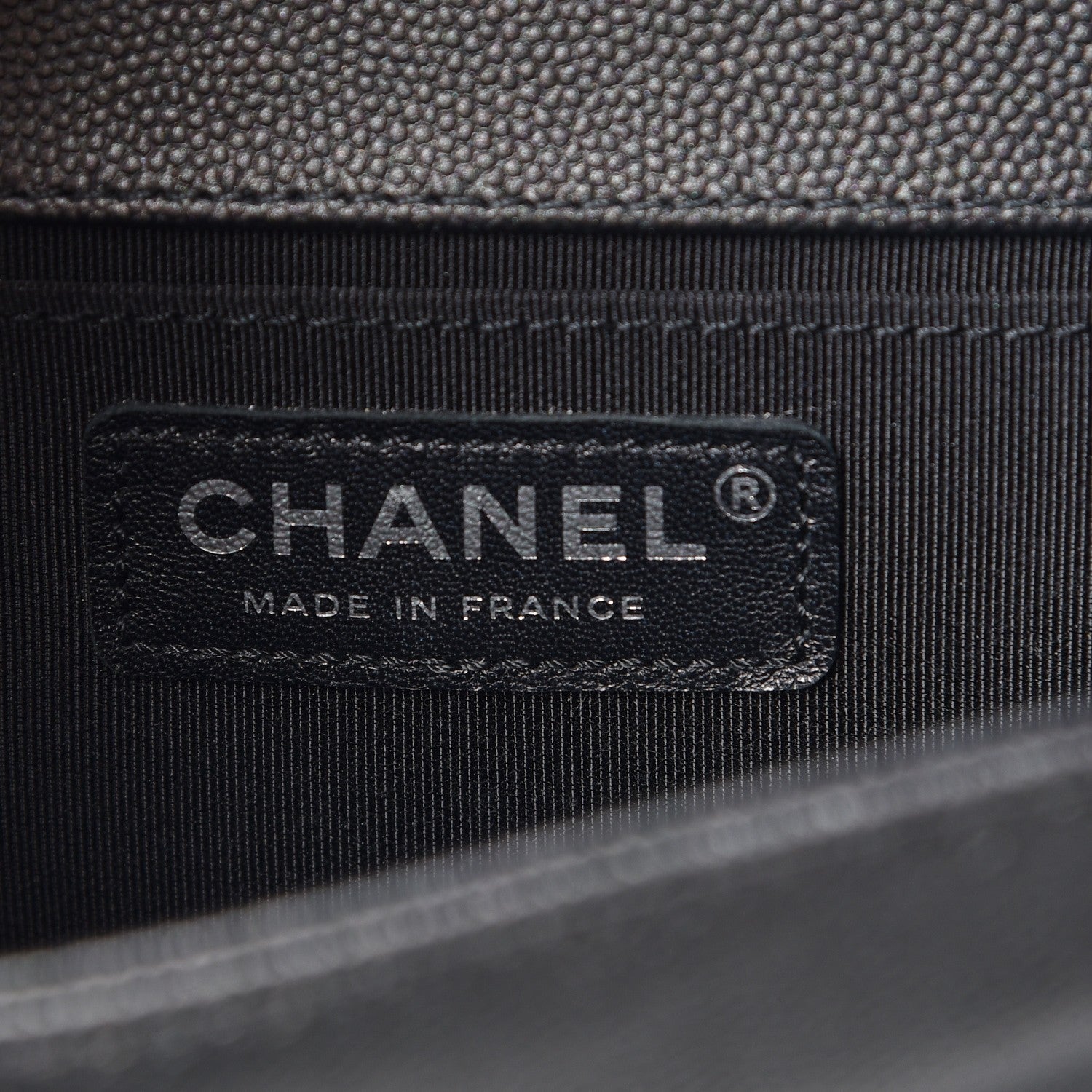 Chanel Caviar Quilted Medium Boy Flap So Black 7 of 9