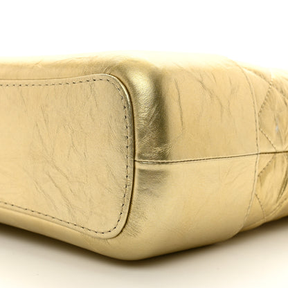 Chanel Metallic Aged Calfskin Quilted Medium Gabrielle Gold 10 of 10