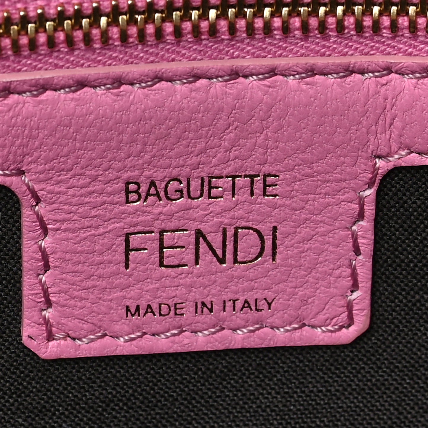 Nappa FF 1974 Embossed Baguette Lollypop