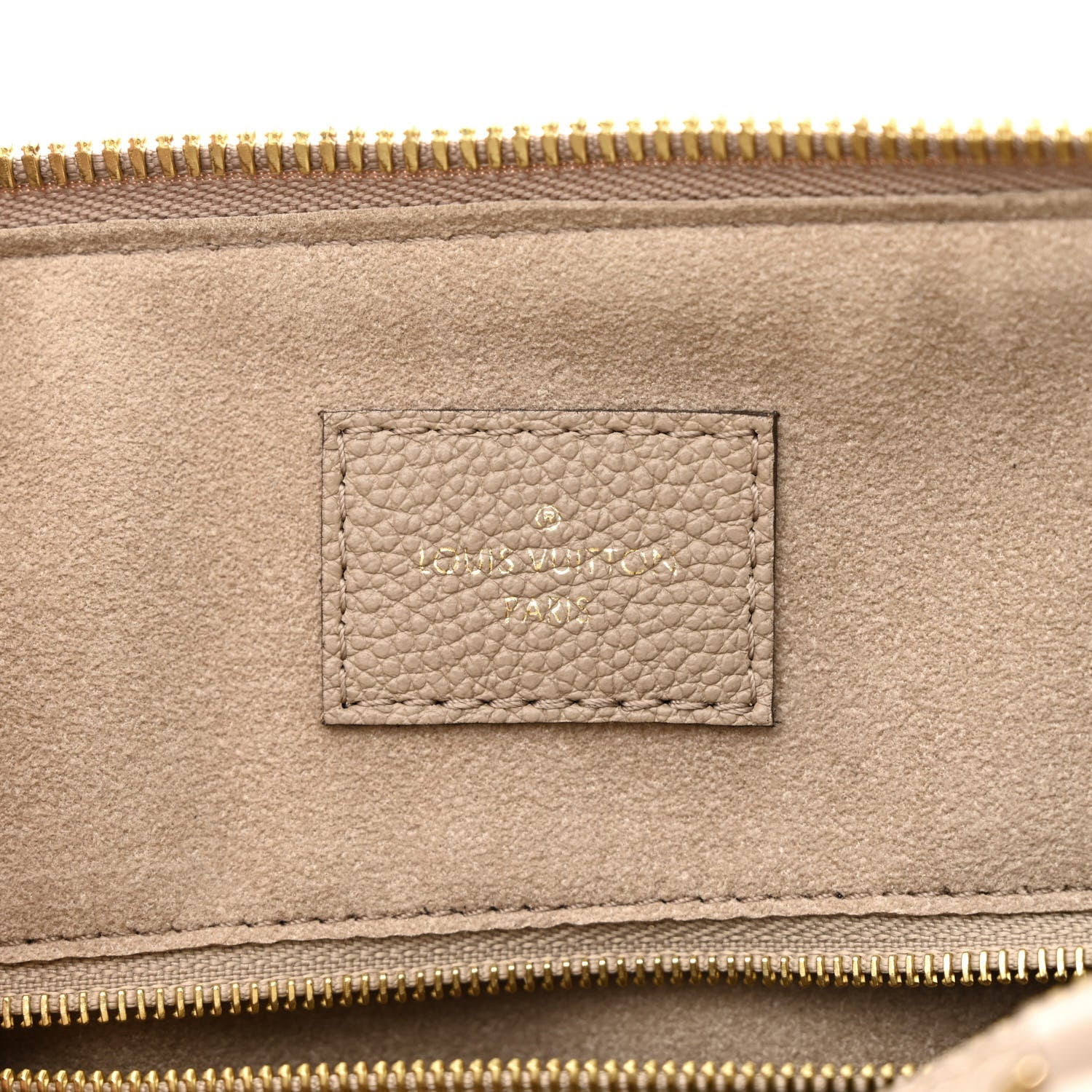 Louis Vuitton Empreinte Monogram Giant Speedy Bandouliere 25 Tourterelle 6 of 10
