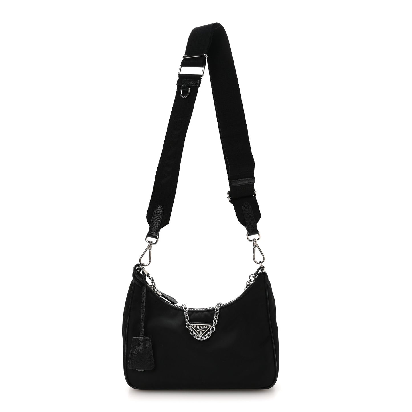 Nylon Re-Edition 2005 Shoulder Bag Black